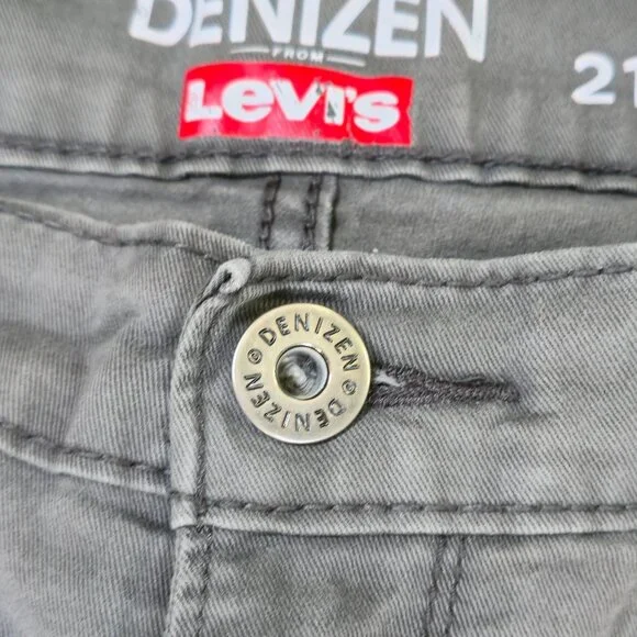 Denizen from Levi's Jeans 216 Skinny Fit - Light Gray W36 - Picture 7 of 8